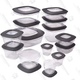 Rubbermaid Premier Easy Find Lids 28-Piece Food Storage Container Set | $31 | Amazon